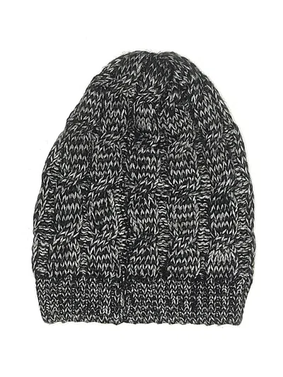 Pre-owned Assorted Brands Beanie Hat In Black