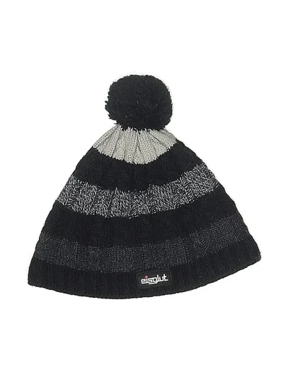 Pre-owned Assorted Brands Beanie Hat In Black