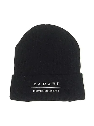 Pre-owned Assorted Brands Beanie Hat In Black