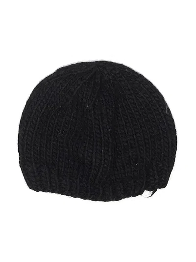 Pre-owned Assorted Brands Beanie Hat In Black
