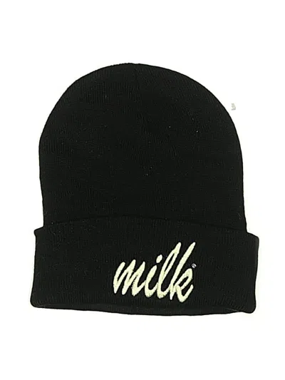 Pre-owned Assorted Brands Beanie Hat In Black
