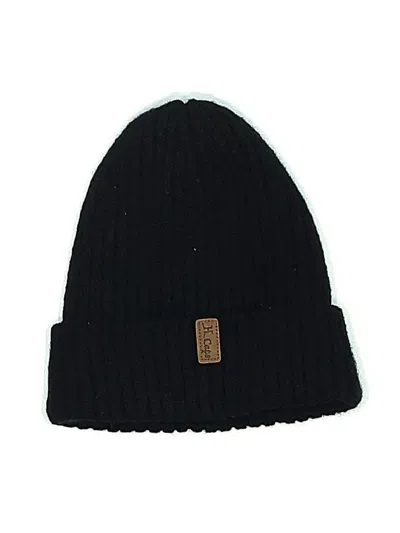 Pre-owned Assorted Brands Beanie Hat In Black