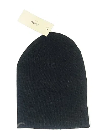 Pre-owned Assorted Brands Beanie Hat In Black
