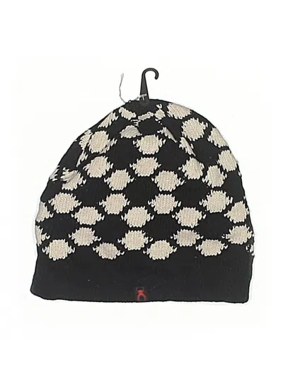 Pre-owned Assorted Brands Beanie Hat In Black