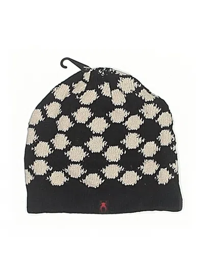 Pre-owned Assorted Brands Beanie Hat In Black