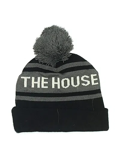 Pre-owned Assorted Brands Beanie Hat In Black