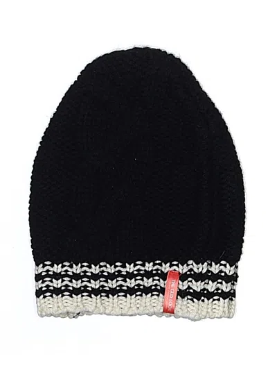 Pre-owned Assorted Brands Beanie Hat In Black