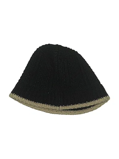 Pre-owned Assorted Brands Beanie Hat In Black