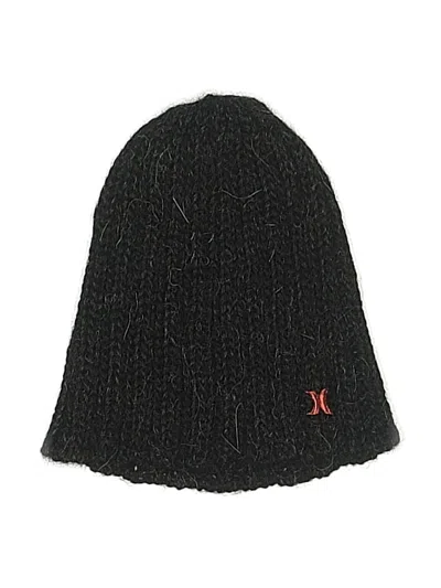 Pre-owned Assorted Brands Beanie Hat In Black