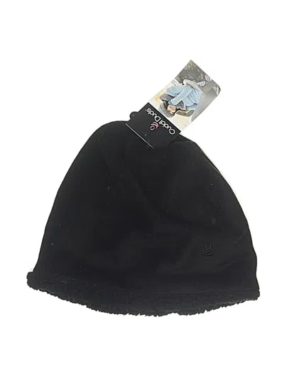 Pre-owned Assorted Brands Beanie Hat In Black