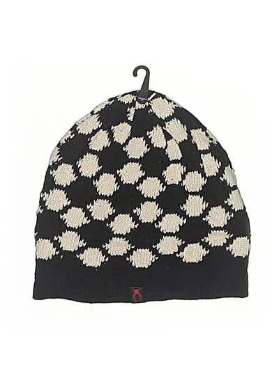 Pre-owned Assorted Brands Beanie Hat In Black