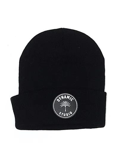 Pre-owned Assorted Brands Beanie Hat In Black