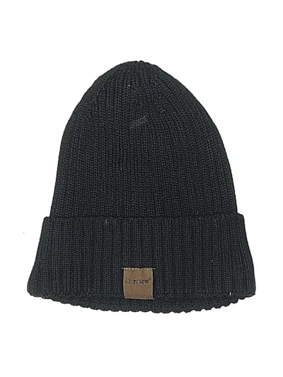 Pre-owned Assorted Brands Beanie Hat In Black