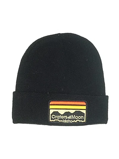 Pre-owned Assorted Brands Beanie Hat In Black