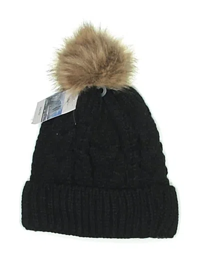 Pre-owned Assorted Brands Beanie Hat In Black