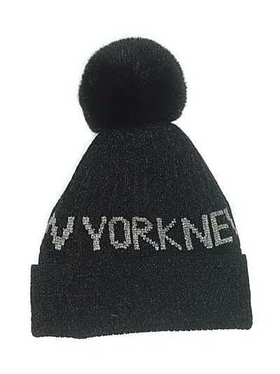 Pre-owned Assorted Brands Beanie Hat In Black