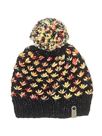Pre-owned Assorted Brands Beanie Hat In Black