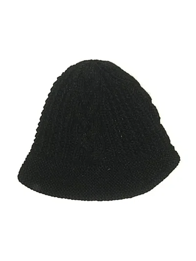Pre-owned Assorted Brands Beanie Hat In Black