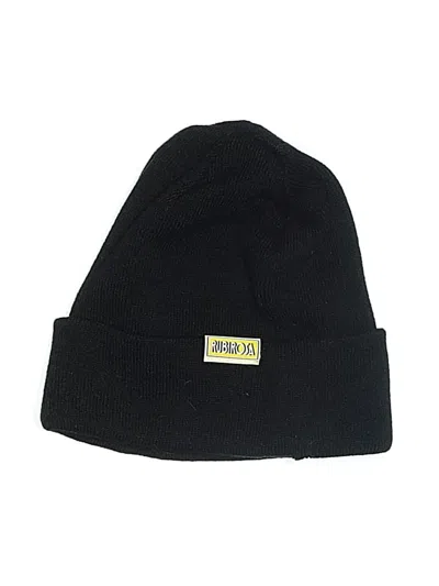 Pre-owned Assorted Brands Beanie Hat In Black