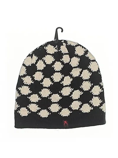 Pre-owned Assorted Brands Beanie Hat In Black