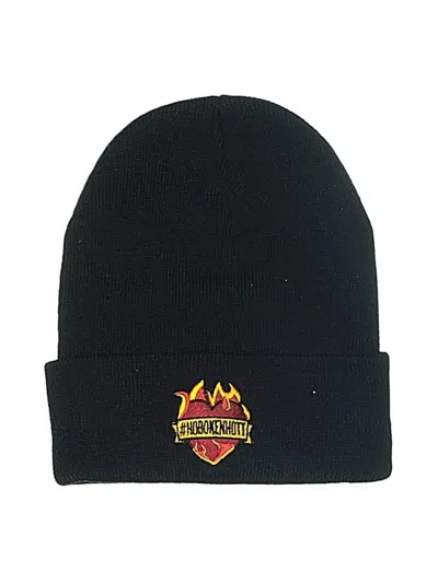 Pre-owned Assorted Brands Beanie Hat In Black