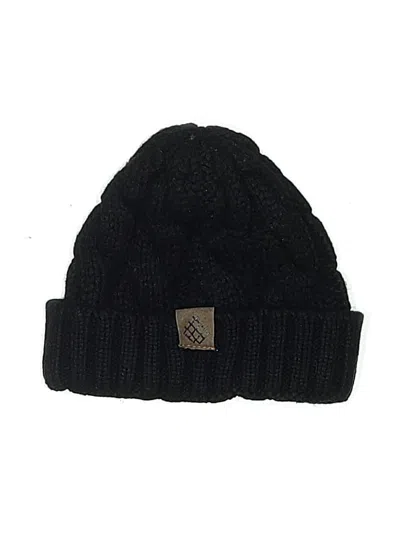 Pre-owned Assorted Brands Beanie Hat In Black