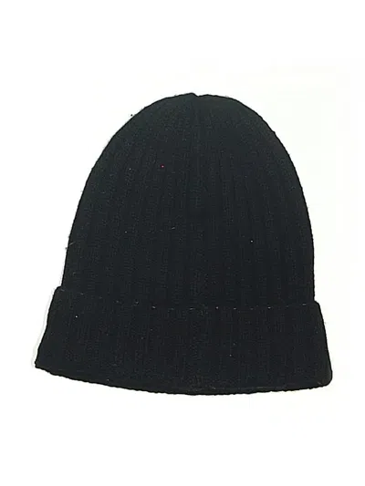 Pre-owned Assorted Brands Beanie Hat In Black