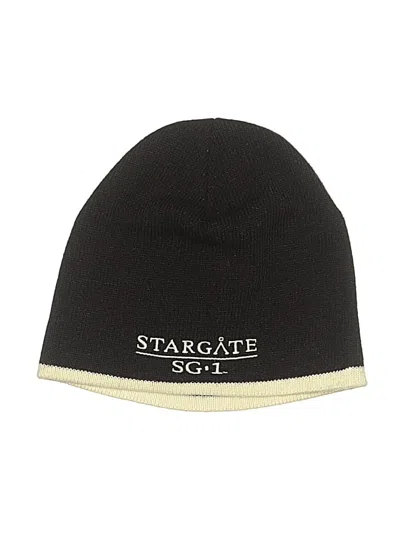 Pre-owned Assorted Brands Beanie Hat In Black