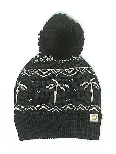 Pre-owned Assorted Brands Beanie Hat In Black