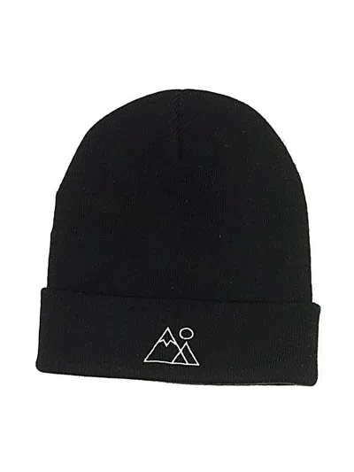 Pre-owned Assorted Brands Beanie Hat In Black