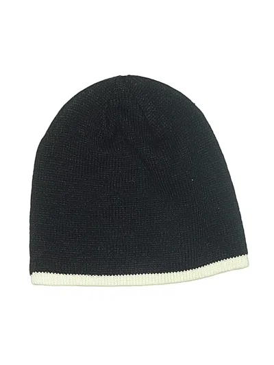 Pre-owned Assorted Brands Beanie Hat In Black