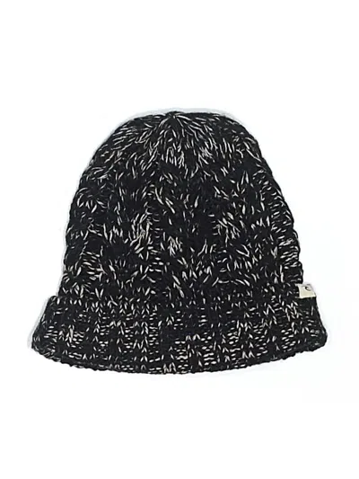 Pre-owned Assorted Brands Beanie Hat In Black