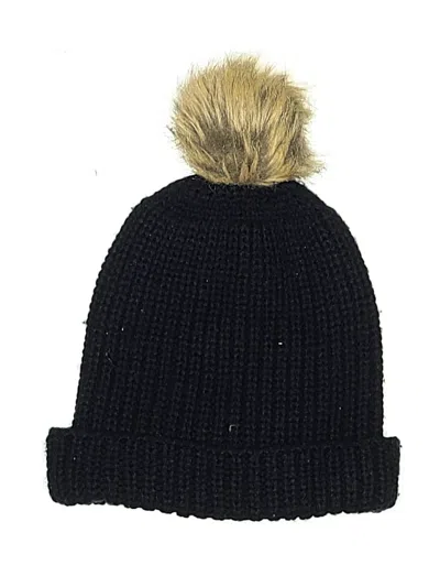 Pre-owned Assorted Brands Beanie Hat In Black