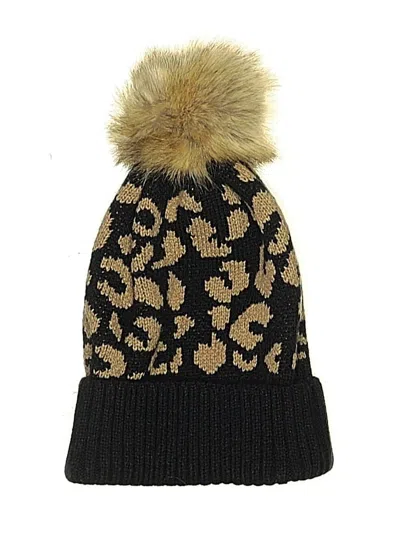 Pre-owned Assorted Brands Beanie Hat In Black