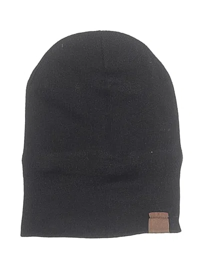 Pre-owned Assorted Brands Beanie Hat In Black