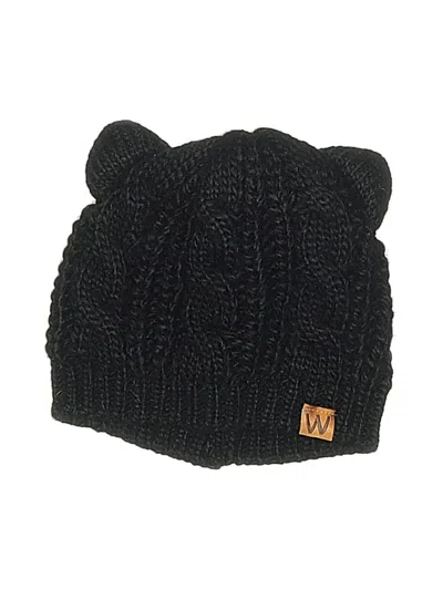 Pre-owned Assorted Brands Kids' Beanie Hat In Black