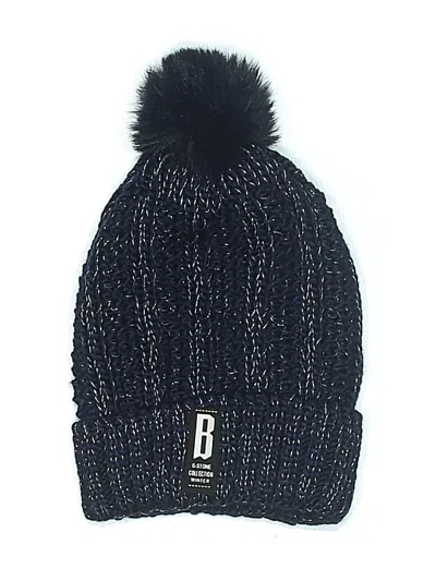 Pre-owned Assorted Brands Beanie Hat In Blue