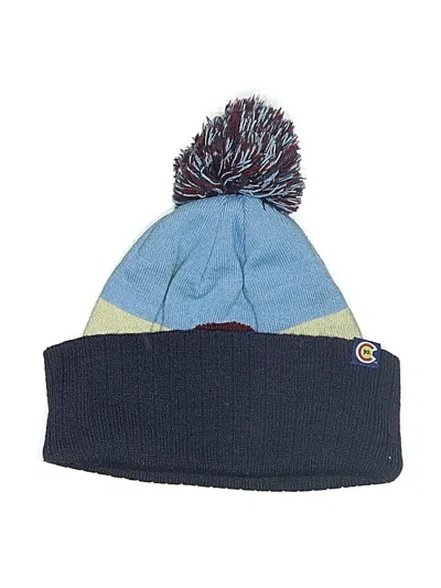 Pre-owned Assorted Brands Beanie Hat In Blue