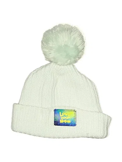 Pre-owned Assorted Brands Beanie Hat In Blue