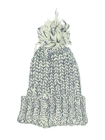 Pre-owned Assorted Brands Beanie Hat In Blue