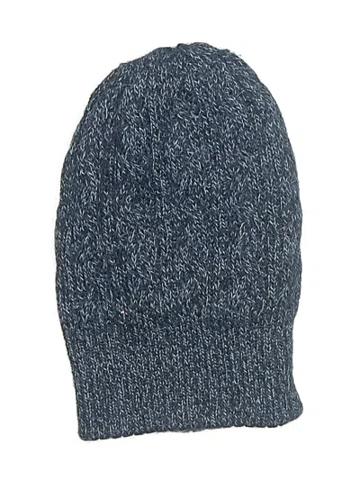 Pre-owned Assorted Brands Beanie Hat In Blue