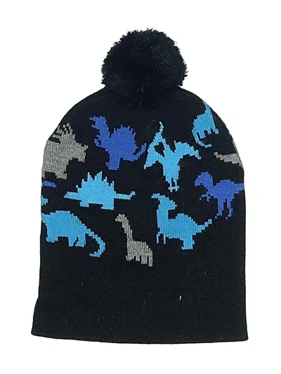 Pre-owned Assorted Brands Beanie Hat In Blue