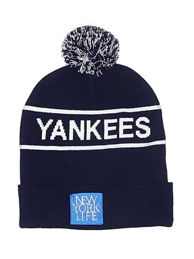 Pre-owned Assorted Brands Beanie Hat In Blue