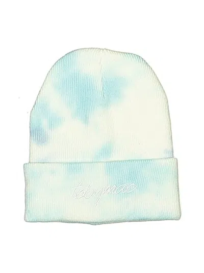 Pre-owned Assorted Brands Beanie Hat In Blue