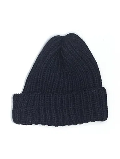 Pre-owned Assorted Brands Beanie Hat In Blue