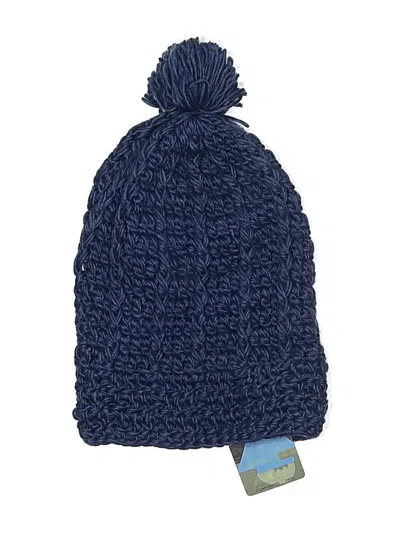Pre-owned Assorted Brands Beanie Hat In Blue