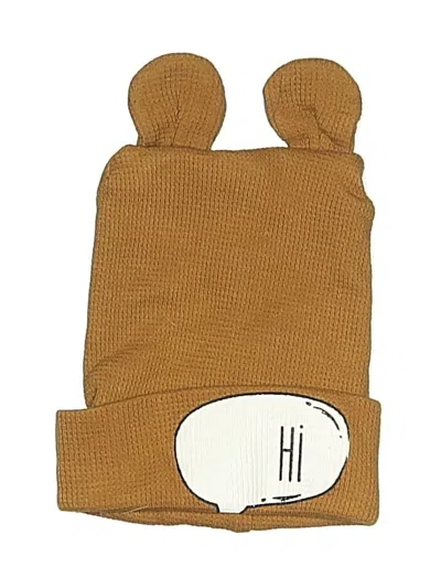 Pre-owned Assorted Brands Babies' Beanie Hat In Brown