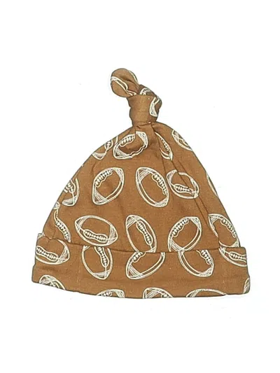 Pre-owned Assorted Brands Kids' Beanie Hat In Brown