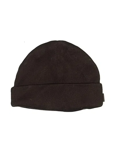Pre-owned Assorted Brands Beanie Hat In Brown