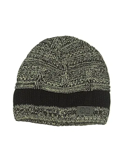 Pre-owned Assorted Brands Beanie Hat In Brown